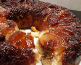 Foto del paso 5 de la receta: Torta de manzanas y peras invertida