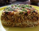 A picture of step 9 of Veg Shahi Biryani.