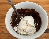 Une image de l'étape 4 de Mugcake Fondant au chocolat Rapide.