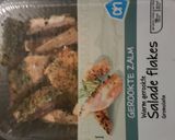 A picture of step 1 of Filling healthy dinner: salmon salad with horsradish dressing and garlic bread on the side.