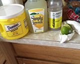 A picture of step 1 of Simply Simple Limeonade.