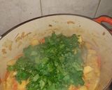 A picture of step 7 of More winterveg. Creamy veg in a white wine sauce.
