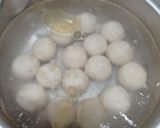 Foto langkah ke 4 dari resep Cilok Gajih Bumbu Kacang.