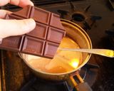 A picture of step 2 of Surprising Chocolate Truffle Pudding with Corn Starch.