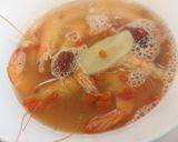 A picture of step 3 of Shaoxing Drunken Shrimp.