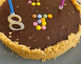 Une image de l'étape 12 de Tarte au chocolat sans cuisson.