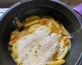 A picture of step 5 of Dharosh Posto / Okra in Poppy seed paste.