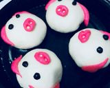 Foto langkah ke 3 dari resep Bakpao Lembut dan menul (Karakter piggy).