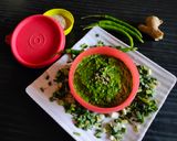 લીલા લસણ ની ચટણી (Grren Garlic Chutney Recipe In Gujarati) રેસીપી સ્ટેપ3ફોટો