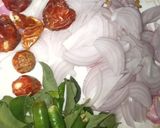 A picture of step 5 of Rajasthani boondi karhi😋راجھستانی بوندی کڑھی 😋.