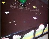 Foto langkah ke 7 dari resep Rainbow cake kukus, enakk.