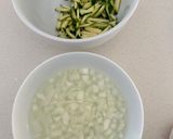 洋蔥櫛瓜鮪魚蛋吐司的食譜步驟1照片