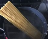 A picture of step 1 of Lemon Ricotta Pasta With Seared Scallops.