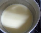 A picture of step 5 of Black Sesame Pudding with Tofu and Soy Milk.