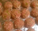 A picture of step 2 of Sweet & Spicy Pork Meatballs.