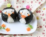 A picture of step 2 of Doll Festival Hina-doll Bento.