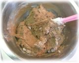 A picture of step 7 of Rich Chocolate Pound Cake Valentine's Day.