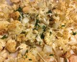 A picture of step 4 of Roasted Cauliflower with Capers.