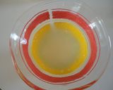 A picture of step 1 of Fluffy And Creamy Custard Pudding with 4 Egg Yolks.