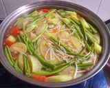 Hình bước làm 4 của món Canh chua cá đổng