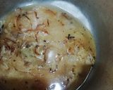 A picture of step 4 of Jeera Onion Rice.