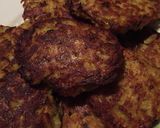 A picture of step 4 of Vegetarian Potato Patties (Persian Kookoo).