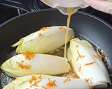 Une image de l'étape 1 de Endives braisées caramélisées à l'orange.