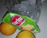 A picture of step 2 of Orange drink.