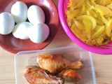 พะโล้น่องไก่ พิเศษผักกาดดอง