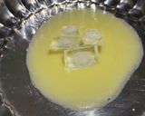 A picture of step 3 of Rabdi Kesar Ghewar.