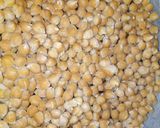 A picture of step 1 of Chana chat mix.