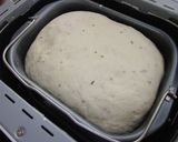 A picture of step 1 of Crispy Garlic French Bread in a Bread Machine.