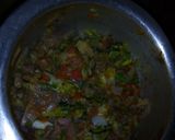 A picture of step 3 of Beef with mushroom stew #AuthorMarathon #festiveContestNaivasha.