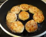 A picture of step 3 of Fluffy Chicken Tsukune Patties with Tofu.