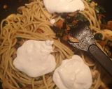 Foto del paso 5 de la receta: Pasta con espinacas y almendras