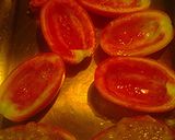 A picture of step 2 of Stuffed roma tomatoes.