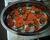 Foto del paso 3 de la receta: Merluza al horno con verduras