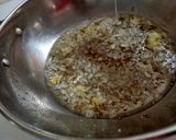 A picture of step 1 of Fenugreek leaves with brinjals sabzi.