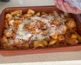 Foto del paso 17 de la receta: Ñoquis, pavo marinado y berenjena
