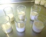 A picture of step 4 of Rose, Lychee, and Raspberry Verrine.