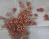 Foto del paso 2 de la receta: Ensalada de espinacas con tocino