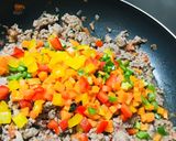 Foto del paso 3 de la receta: Cuscuz de Polenta con carne molida vegetales !!