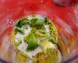 A picture of step 3 of Chilled Avocado Cream Pasta.
