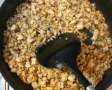 A picture of step 4 of My Family's Oyako Chicken and Egg Rice Bowl with Soboro.