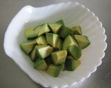 A picture of step 2 of Avocado and Hijiki Seaweed Yuzu Pepper Paste Salad.