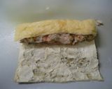 A picture of step 4 of Minced Chicken Wrapped with Fried Tofu.
