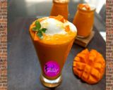 A picture of step 1 of Mango Milkshake.