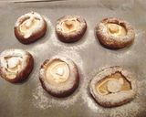 A picture of step 4 of Ground Chicken Stuffed Shiitake Mushrooms.