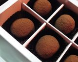 A picture of step 12 of Subtly Sweet Orange Flavored Chocolate Truffles.