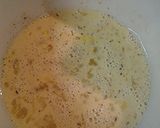 A picture of step 2 of Skye's French toast.
